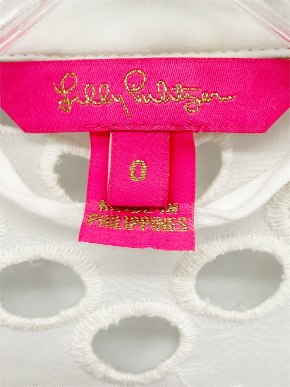 Lilly Pulitzer White Eyelet Amrita Midi Dress Size 0 - Picture 5 of 9